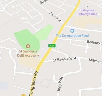 map for COSTA COFFEE DRIVE THRU