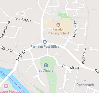 map for Farndon Country Market