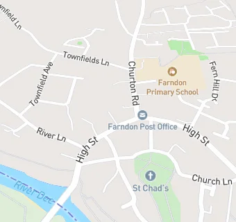 map for Lewis's Of Farndon