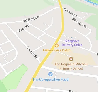 map for Butt Lane Dental Surgery