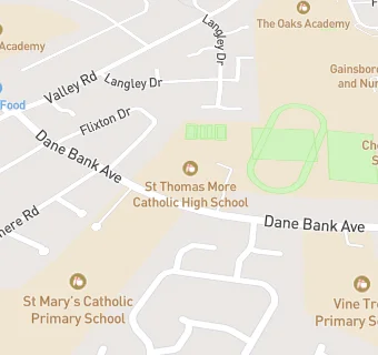 map for St Thomas More Catholic High School