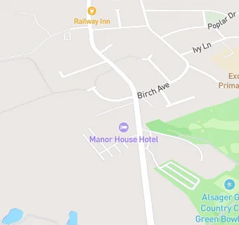 map for Manor House Hotel