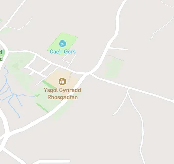 map for Ysgol Gynradd Rhosgadfan