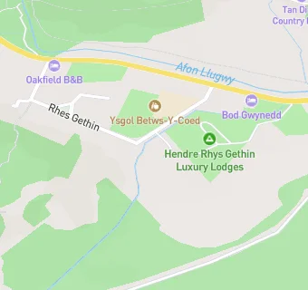 map for Ysgol Betws y Coed