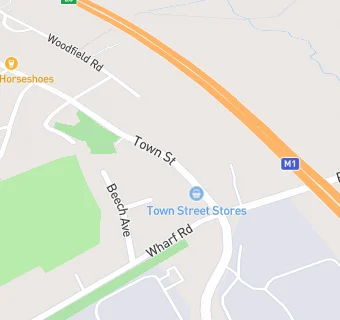 map for Town Street Stores