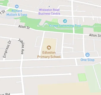 map for Edleston Primary School