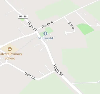 map for Walcott Village Hall Luncheon club