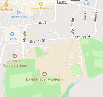 map for Woodbridge Junior School