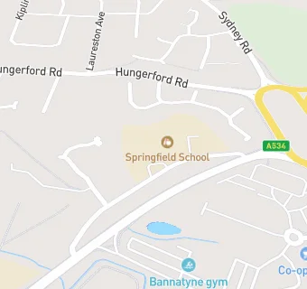 map for Springfield School