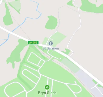 map for Cegin y Wyddfa