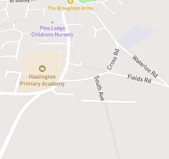 map for Haslington Cosey Social Club