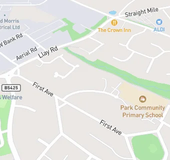 map for Park Community Primary School