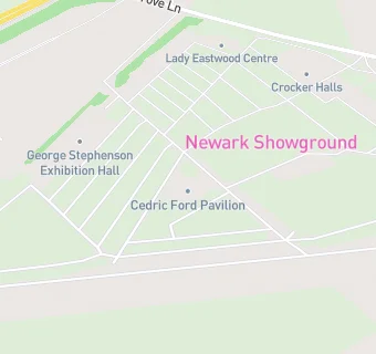 map for Newark Air Museum