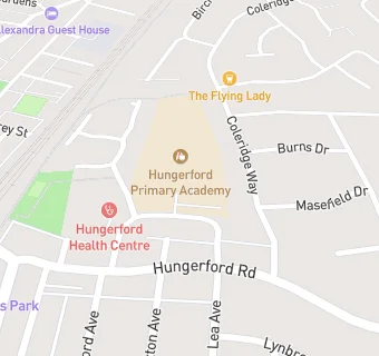 map for Hungerford Primary School