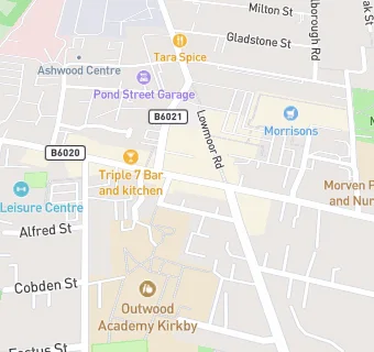 map for Mydentist, Station Street, Kirkby-In-Ashfield 