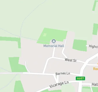 map for Wellingore Memorial Hall