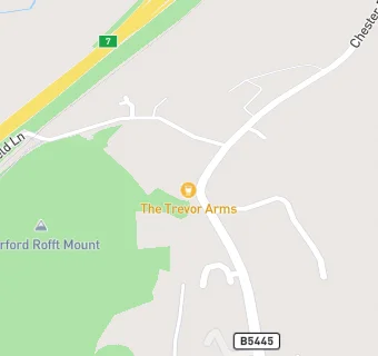 map for Trevor Arms Hotel