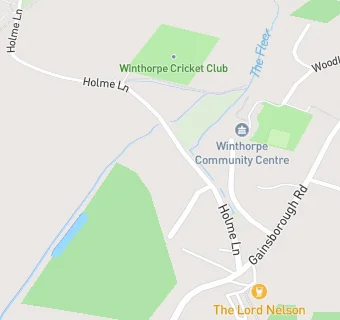 map for Winthorpe Cricket Club