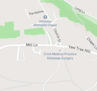 map for The Holloway Surgery