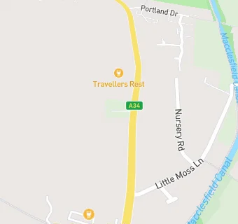 map for Travellers Rest