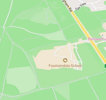 map for Fountaindale School