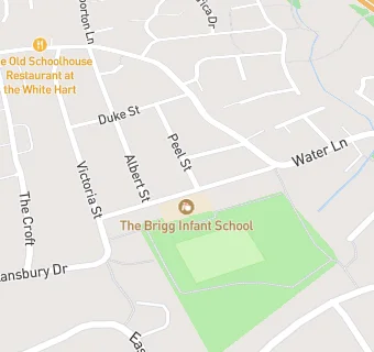 map for Brigg Infant School