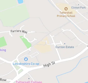 map for Tattershall Holy Trinity Church of England Primary School