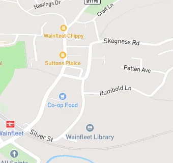 map for Wainfleet Social Club