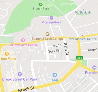 map for Leek Weight Loss Centre