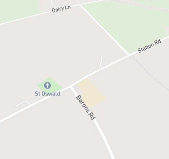 map for St Oswald's Worleston CofE Primary School