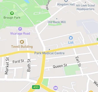 map for Park Medical Centre