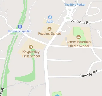 map for Knypersley Store and News