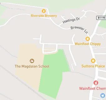 map for The Wainfleet Magdalen Church of England/Methodist School