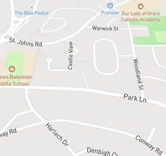 map for JAMES BATEMAN MIDDLE SCHOOL