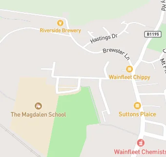 map for Magdalen Primary School