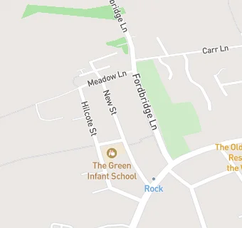 map for The Green Infant School