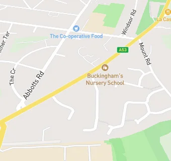 map for BUCKINGHAMS DAY NURSERY