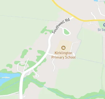 map for Kirklington Primary School