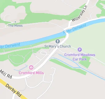 map for Cromford Mill