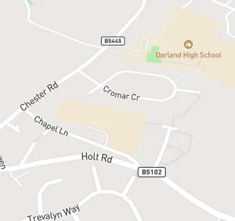 map for St Peter's CIW Voluntary Controlled Primary School