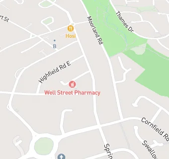 map for Biddulph Valley Surgery