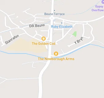 map for Newborough Arms