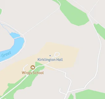 map for Wings School Notts