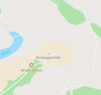 map for Wings School Nottingham