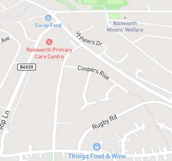 map for Community Centre