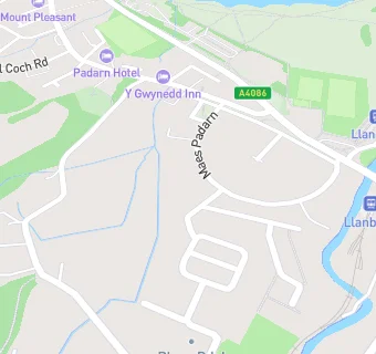 map for Plas Pengwaith