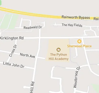 map for The Python Hill Academy