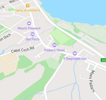 map for Gwynedd Bar Restaurant