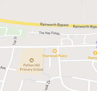 map for Rainworth Dental Care