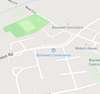 map for Blackwell Store